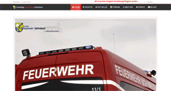 Desktop Screenshot of feuerwehr-schimborn.de
